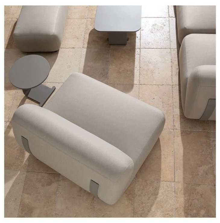Valenya Premium Luxury Outdoor Aluminum Frame Sofa suppliers